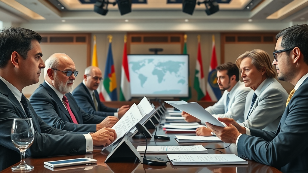 International panel of policymakers debating AI regulation and ethics